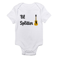 Heelsplitters baby onesie